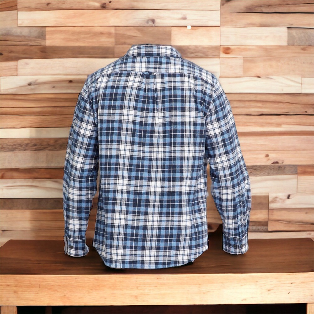 NEW Eddie Bauer Bristol Men's Flannel Shirt - Picture 2 of 4